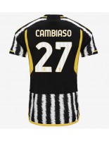 Juventus Andrea Cambiaso #27 Domácí Dres 2023-24 Krátký Rukáv